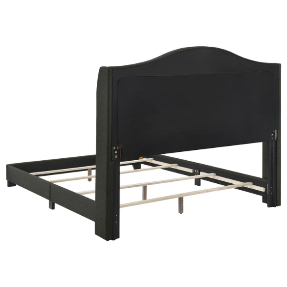 Button Tufted Upholstered Full Double Bed with Panel Headboard Design – Elegant and Comfortable with Premium Upholstery