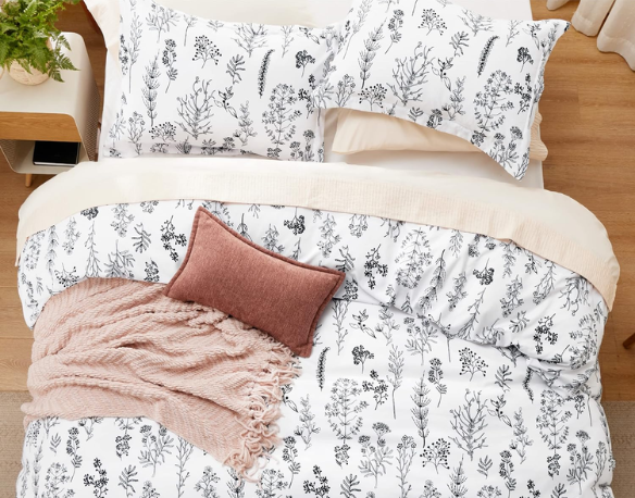 Floral Comforter Set – Stylish and Cozy Bedding with Cute Floral Pattern for a Beautiful Bedroom Makeover