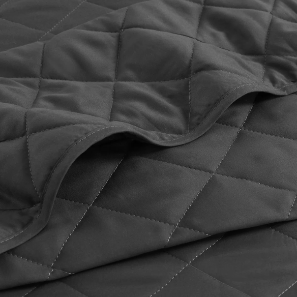 Microfiber Reversible Diamond Quilt Set – Soft, Stylish, and Hypoallergenic Bedding for Ultimate Comfort