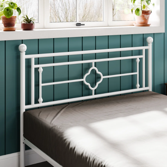Durable Metal Platform Bed – Full Double Size with Sturdy Frame and Modern Design