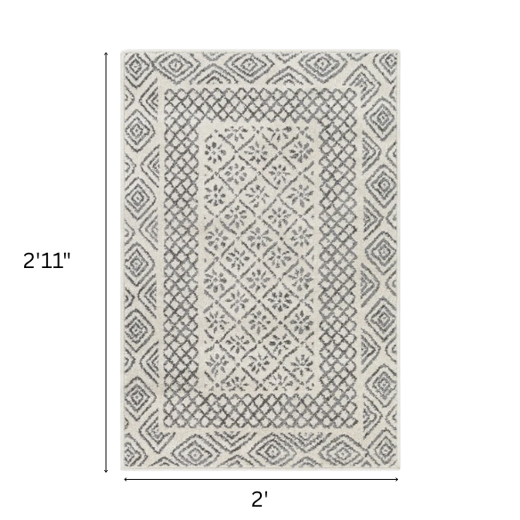Elegant Light Beige Area Rug – Versatile