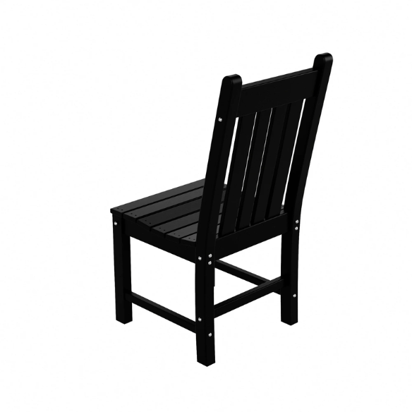 All-Weather Outdoor Patio Dining Chair with Arms – Durable HDPE Construction for Long-Lasting Comfort and Style