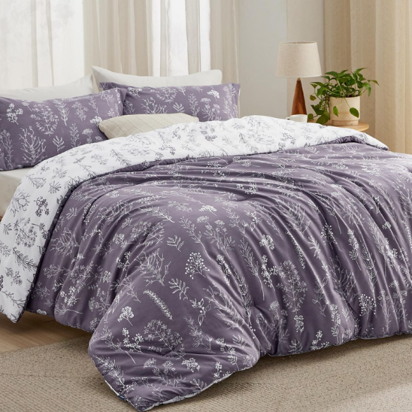 Floral Comforter Set – Stylish and Cozy Bedding with Cute Floral Pattern for a Beautiful Bedroom Makeover