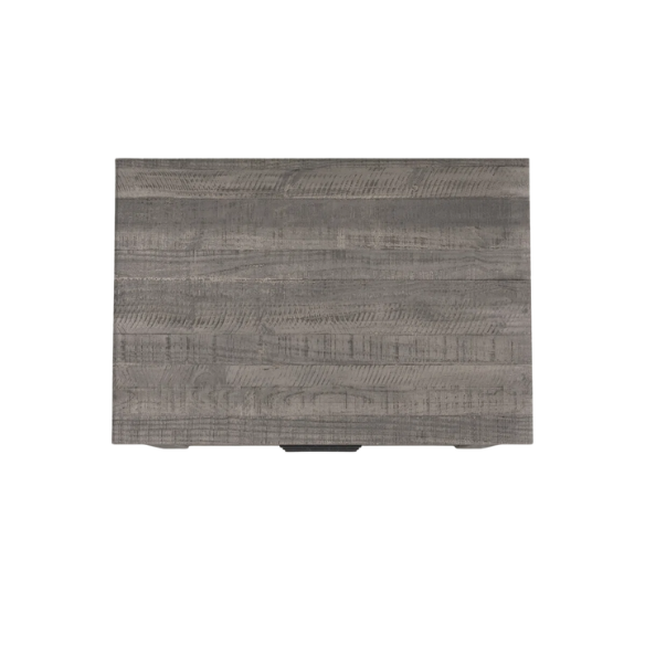 3-Drawer Solid Wood Nightstand – Rustic Distressed Finish, Clean-Lined Plank Design, Metal Hardware for Easy Access, Perfect for Storing Bedside Essentials in Traditional Bedrooms