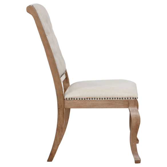 Modern Upholstered Dining Chairs with Cushioned Seats (Set of 2) – Stylish and Comfortable Seating for Kitchen or Dining Room