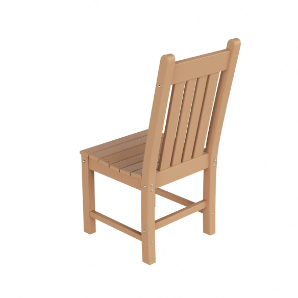 All-Weather Outdoor Patio Dining Chair with Arms – Durable HDPE Construction for Long-Lasting Comfort and Style