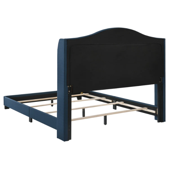 Button Tufted Upholstered Full Double Bed with Panel Headboard Design – Elegant and Comfortable with Premium Upholstery
