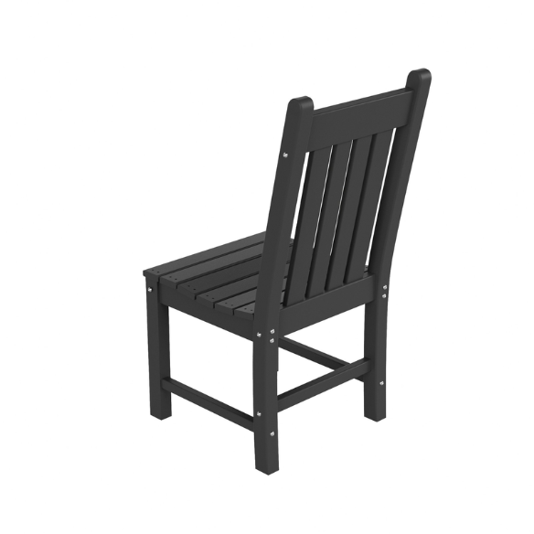 All-Weather Outdoor Patio Dining Chair with Arms – Durable HDPE Construction for Long-Lasting Comfort and Style