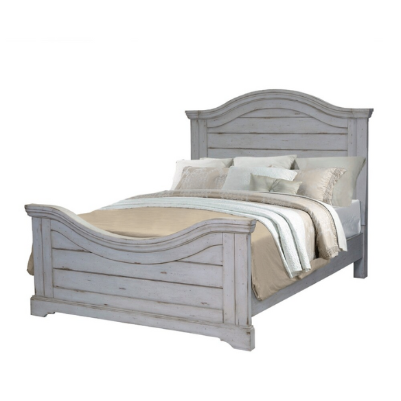 5-Piece Panel Bedroom Set by Greyson Living with Rustic Charm and Elegant Accents