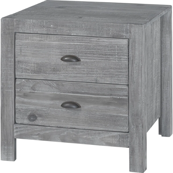 Durable Solid Pine Wood Queen Bed with Matching Dresser and Nightstand – Standard 3-Piece Bedroom Set