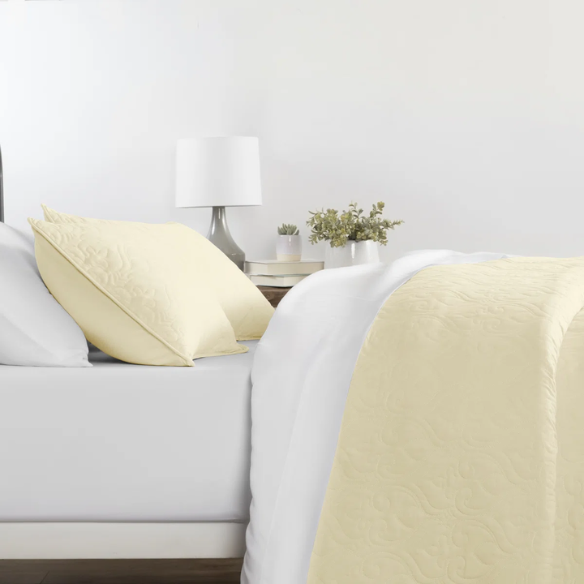 Lightweight Ultra Soft Quilt Set – Stain-Resistant, Machine Washable Bedding