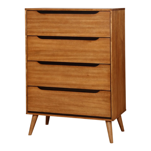 Chic Brown 3-Piece Bedroom Set: Timeless Style for Modern Living