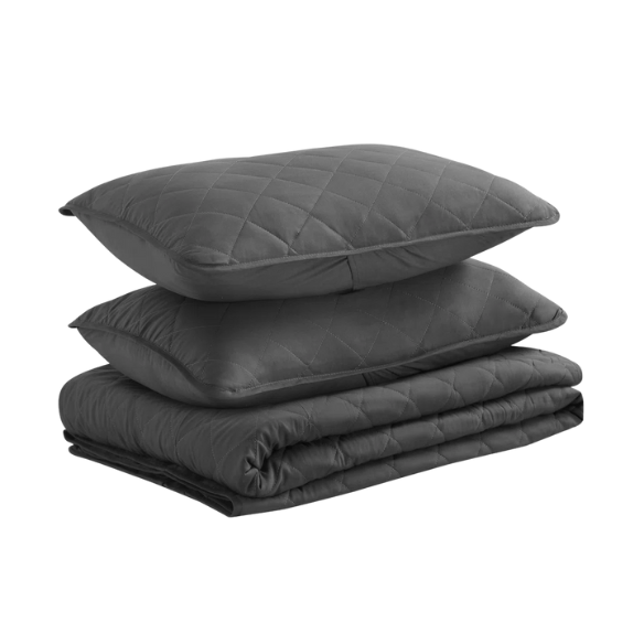 Microfiber Reversible Diamond Quilt Set – Soft, Stylish, and Hypoallergenic Bedding for Ultimate Comfort