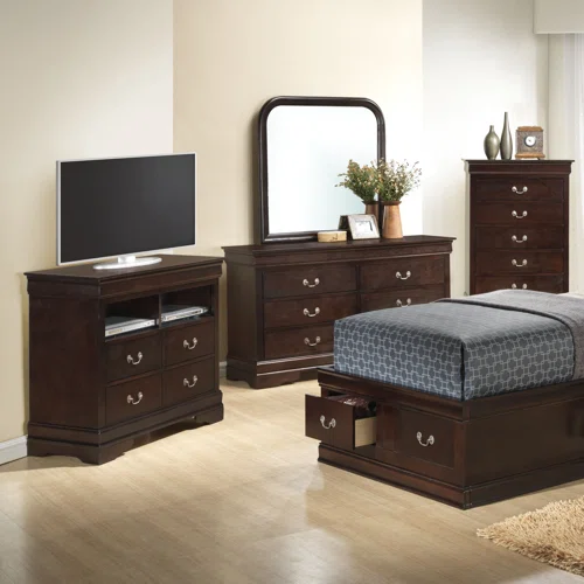 Wooden Bookcase Storage Twin Bed – Space-Saving Design with Stylish Shelving