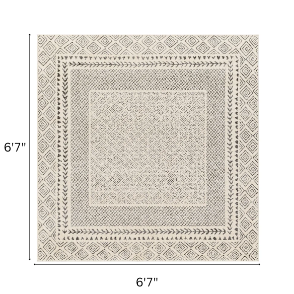 Elegant Light Beige Area Rug – Versatile