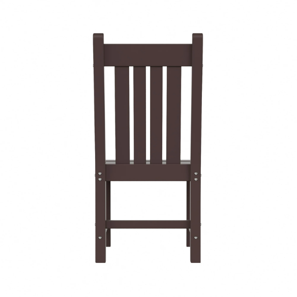 All-Weather Outdoor Patio Dining Chair with Arms – Durable HDPE Construction for Long-Lasting Comfort and Style