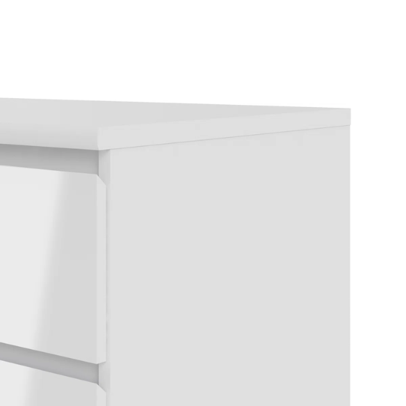 Versatile 60.5" 6-Drawer Double Dresser with Smooth Metal Glides and Clean-Lined Silhouette