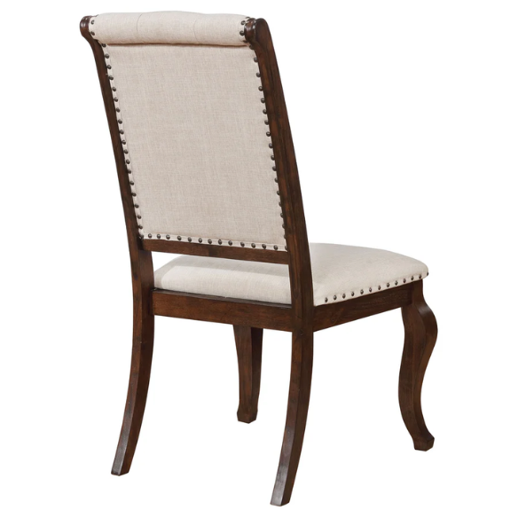 Modern Upholstered Dining Chairs with Cushioned Seats (Set of 2) – Stylish and Comfortable Seating for Kitchen or Dining Room