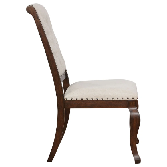 Modern Upholstered Dining Chairs with Cushioned Seats (Set of 2) – Stylish and Comfortable Seating for Kitchen or Dining Room