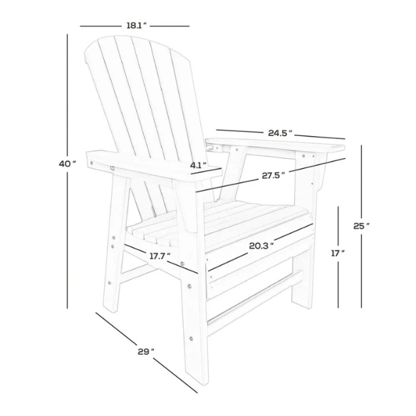 7-Piece Eco-Friendly All-Weather Outdoor Dining Set with Armchairs – Comfortable, Stylish, and Durable for Your Patio or Backyard