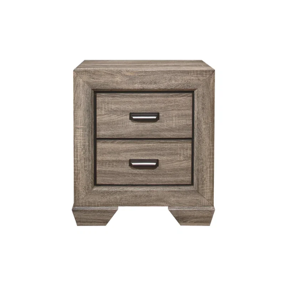 Luxurious Rustic Twin 4-Piece Solid Wood Bedroom Set: Timeless Style Meets Comfort
