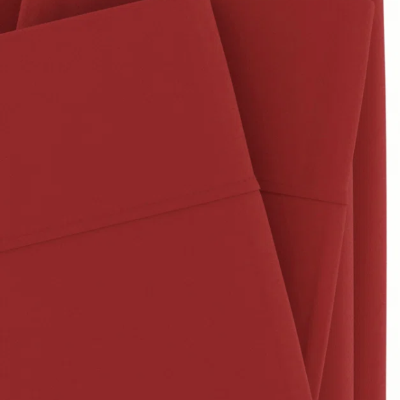 Burgundy Deep Pocket Microfiber Sheet Set – 4-Piece Soft, Wrinkle-Free Bedding with Pillowcases