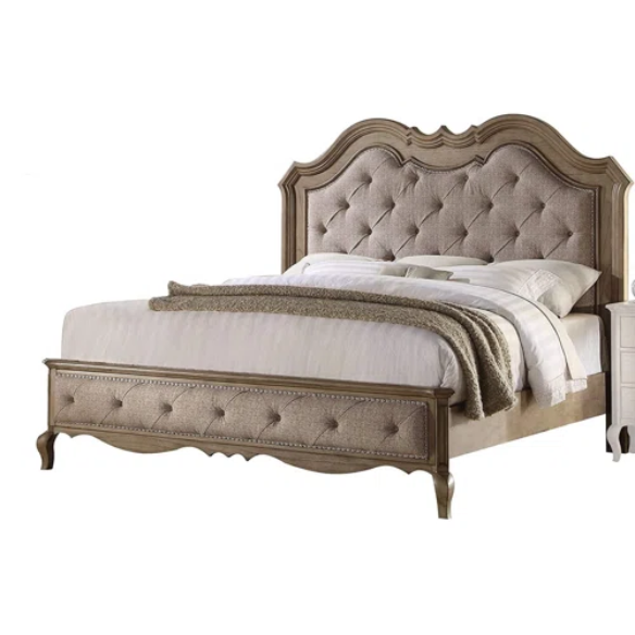 Elegant Upholstered Standard Configurable Bedroom Set – Designed with Luxurious Upholstery for a Sophisticated and Comfortable Bedroom Retreat