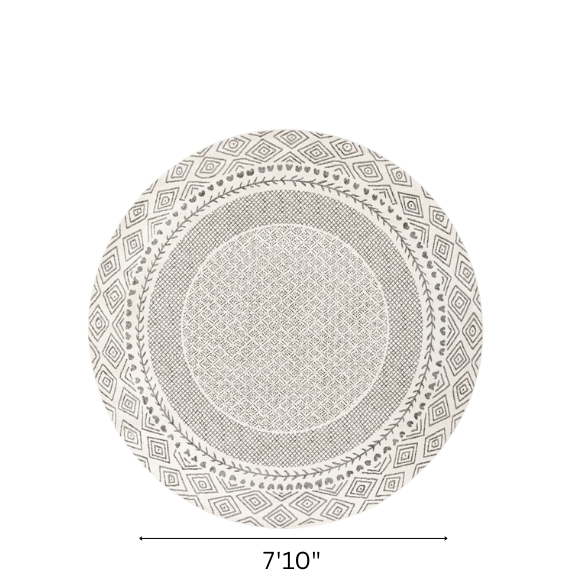 Elegant Light Beige Area Rug – Versatile