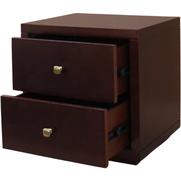 Polished Wooden Platform Full Double Size Bedroom Set – Elegant Design with Sturdy Construction and Timeless Appeal