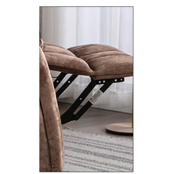Caramel brown large power lift recliner with 8-point massage, lumbar heating, USB ports, cup holders, and adjustable backrest. Supports up to 340 lbs, ideal for seniors and those with limited mobility. Ergonomic design for maximum comfort and easy assembly.