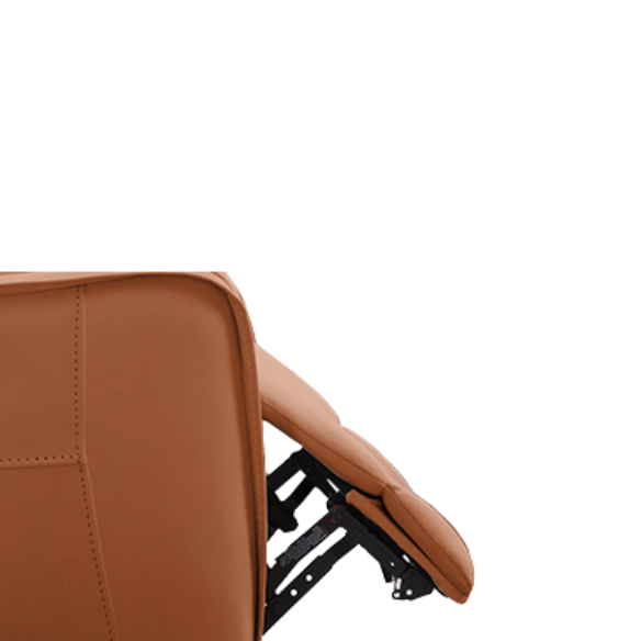 Vermilion Orange Power Swivel Rocker Recliner with 270° swivel, smooth gliding recline, USB charging port, and durable faux leather fabric. Supports up to 350 lbs, perfect for living room, bedroom, or nursery. Easy assembly and quiet motor.
