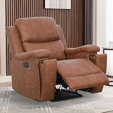 Brown Leather Recliner with Ergonomic Armrests & Cup Holder
Relax in style with this brown leather recliner, featuring ergonomic armrests, adjustable backrest, and a concealed cup holder. Crafted with durable faux leather and supportive foam padding, it offers comfort and durability. Perfect for living rooms, home theaters, or reading spaces.
