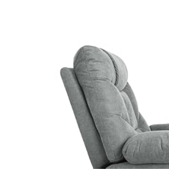 Grey power lift recliner chair with vibrational massage, lumbar heating, USB ports, and cup holders. Ideal for elderly, pregnant women, or those needing comfort, this chair offers smooth reclining, back support, and easy assembly for maximum relaxation.