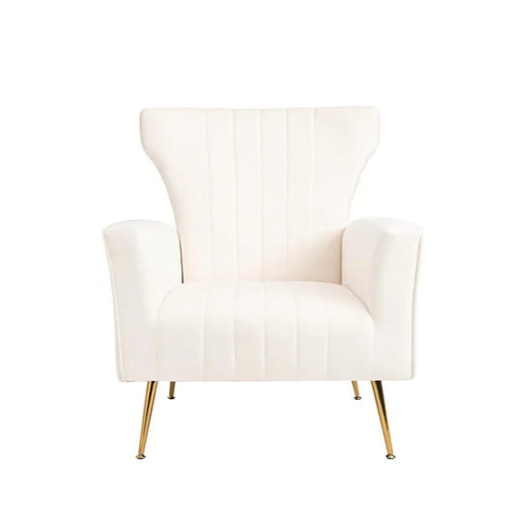 A touch of elegance and comfort to any room with this luxurious accent chair, designed to provide you with the perfect balance of style, durability, and relaxation. Whether you’re enjoying a quiet read or entertaining guests, this chair will become your new favorite spot.
