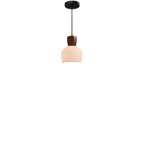 Adjustable black iron vintage chandelier with white ceramic shade for home decor.