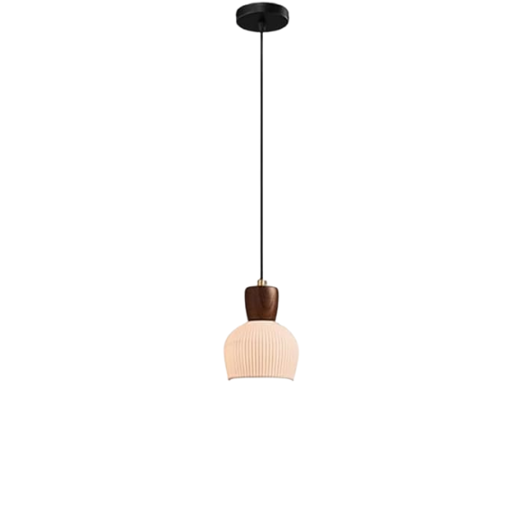 Adjustable black iron vintage chandelier with white ceramic shade for home decor.