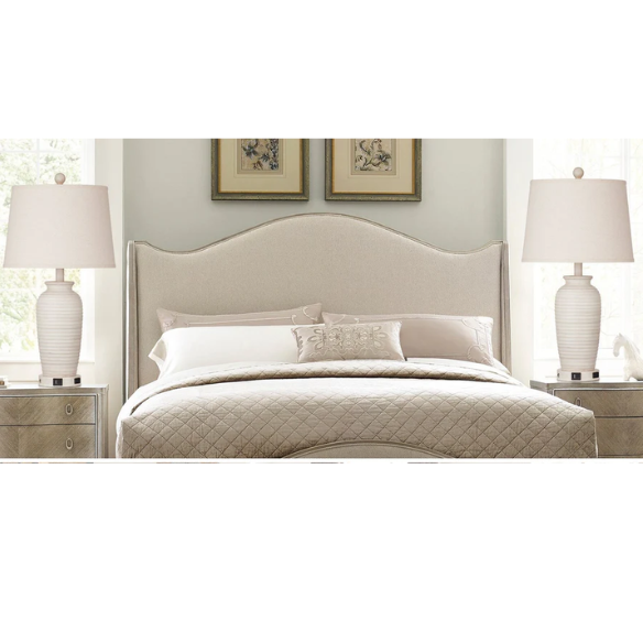 Set of two beige clay pot-style table lamps with white drum fabric shades, featuring touch control dimming, USB, Type-C, and AC charging ports