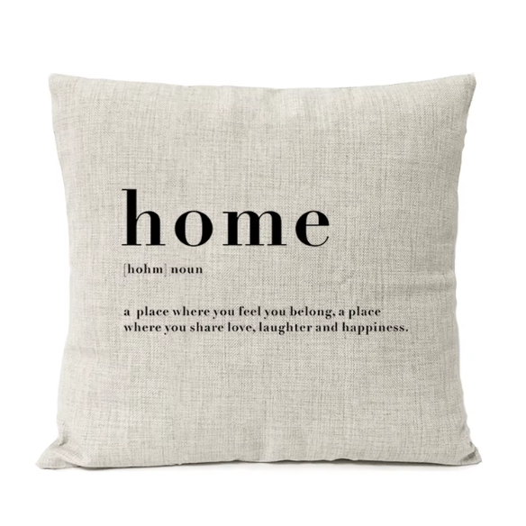 Boho linen throw pillow covers in black, beige, and light coffee with abstract modern design, available in multiple sizes.