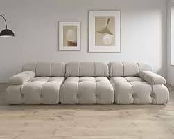 Modern velvet sectional sofa with plush upholstery, button tufting, and durable wood frame. Versatile design with individual seat cushions for ultimate comfort, supporting up to 330 lbs per seat. Perfect for living rooms, offering easy assembly and a sleek, contemporary style.
