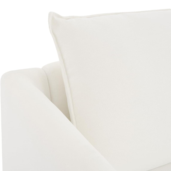 Cream white 3-piece modular sofa with built-in storage and deep seating, perfect for small apartments and modern living spaces.