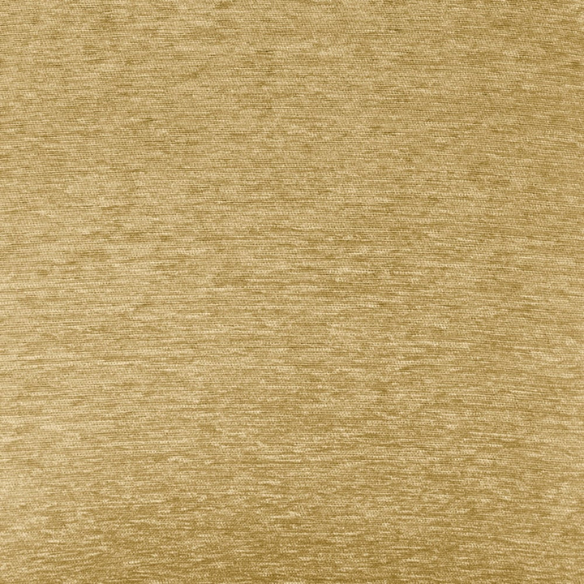 Set of two ochre upholstered dining chairs with high backs, espresso wood frames, and cushioned polyester seats.