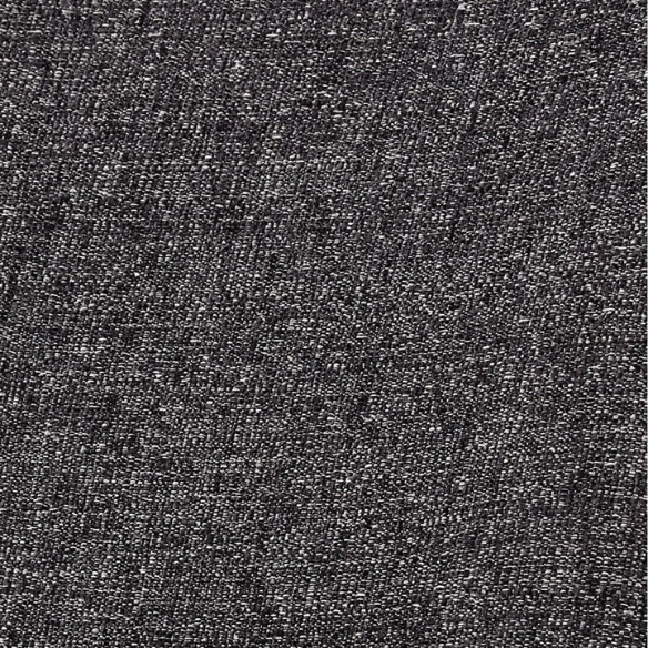 Set of 2 upholstered Parson dining chairs in dark charcoal grey fabric with espresso wood legs and high backs, ideal for formal and casual dining spaces.