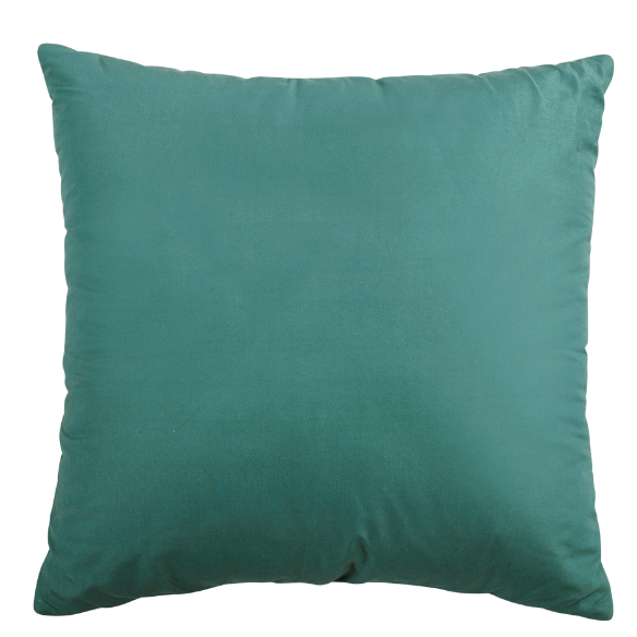 Set of 2 luxury teal pillow covers with zipper closure for modern home decor, perfect for living rooms, bedrooms, and sofas.