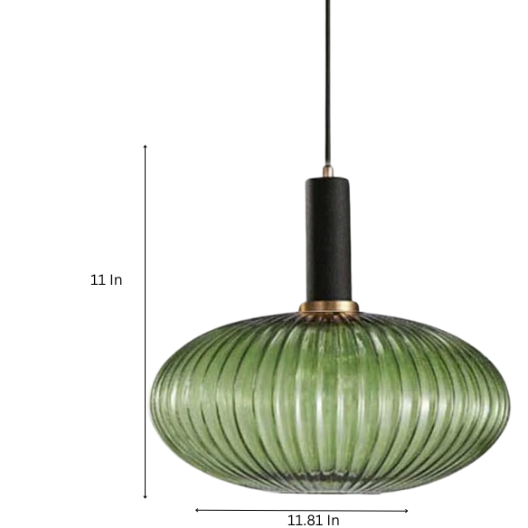 Retro-Inspired Colorful Glass Pendant Lights – Creative LED Loft Lighting for Living Rooms, Bedrooms, and More
