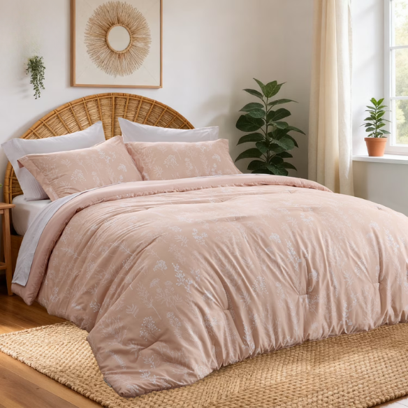 Floral Comforter Set – Stylish and Cozy Bedding with Cute Floral Pattern for a Beautiful Bedroom Makeover