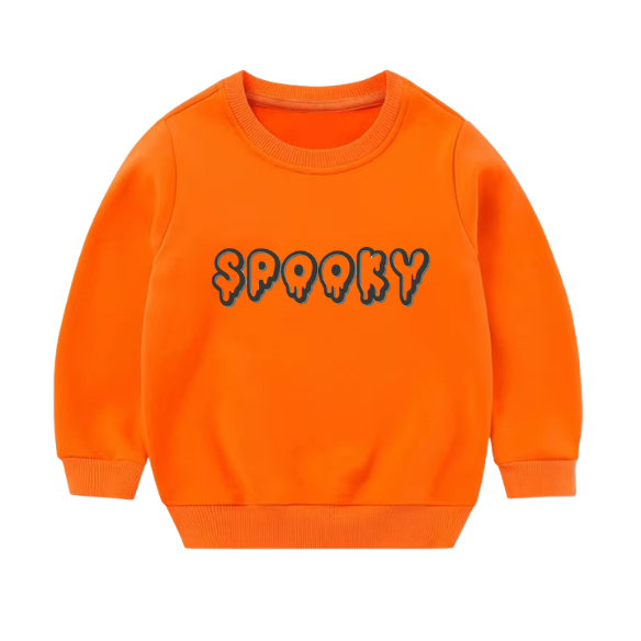 Youth SPOOKY Drip Crewneck Sweatshirt