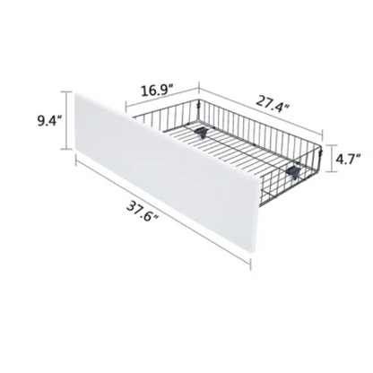Velvet Upholstered Queen Size Platform Bed with Adjustable Headboard and 4 Storage Drawers