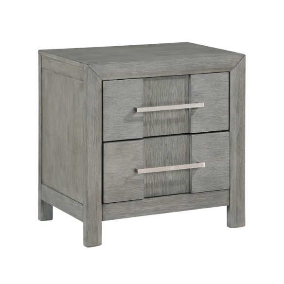 Elegant Wooden 3-Piece Full Double Size Bedroom Set – Includes Bed, Chest, and Two Nightstands with Timeless Craftsmanship