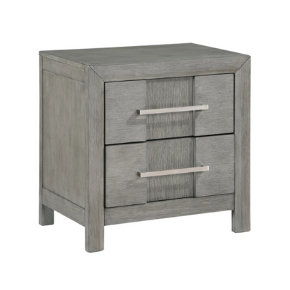 Elegant Wooden 3-Piece Full Double Size Bedroom Set – Includes Bed, Chest, and Two Nightstands with Timeless Craftsmanship