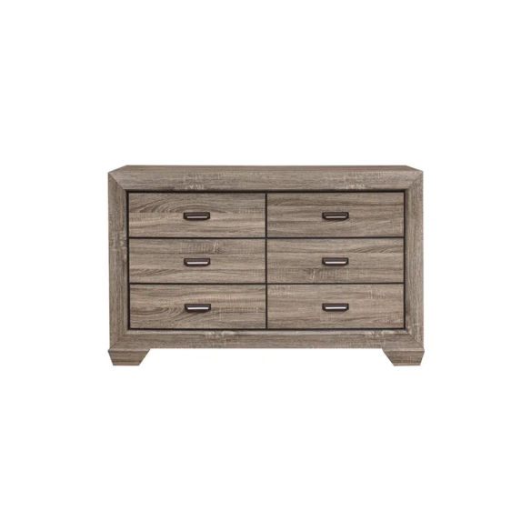 Luxurious Rustic Twin 4-Piece Solid Wood Bedroom Set: Timeless Style Meets Comfort
